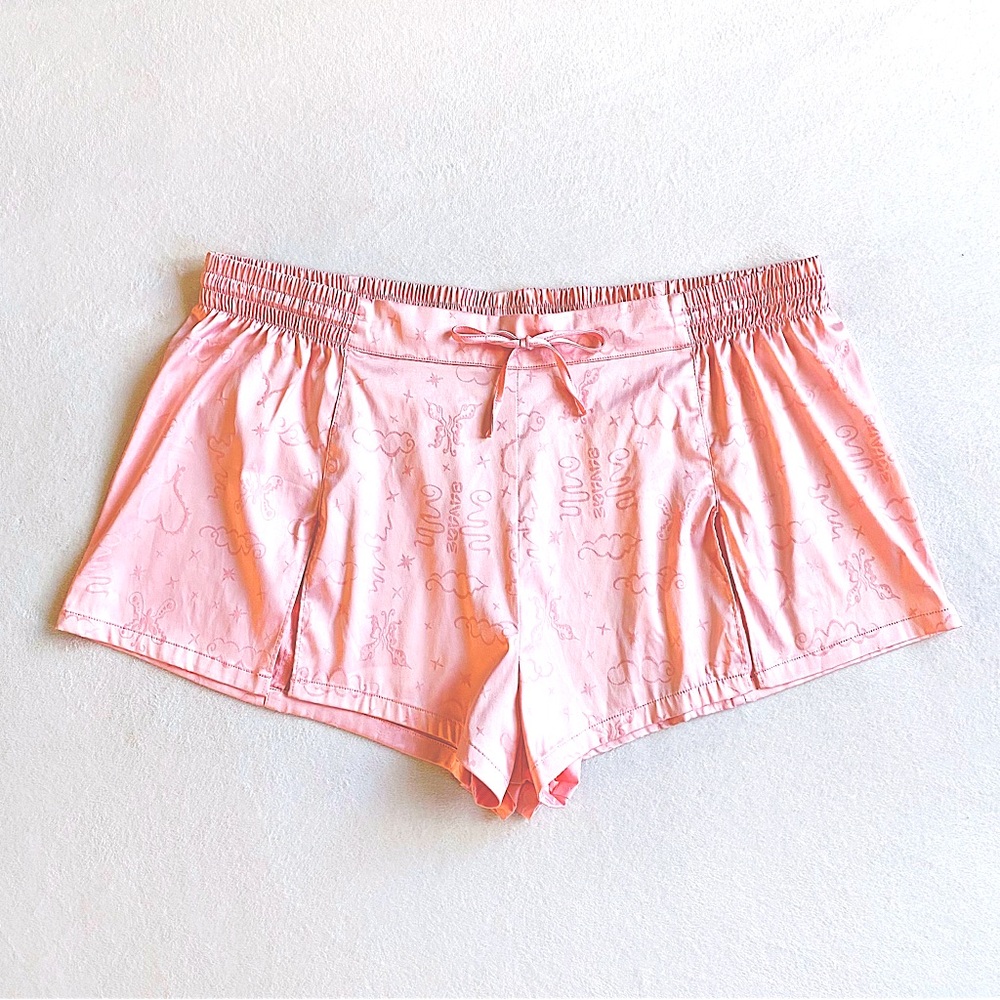 Savage X Fenty NWOT Heavenly Satin High Waist Sleep Shorts Size 2X
